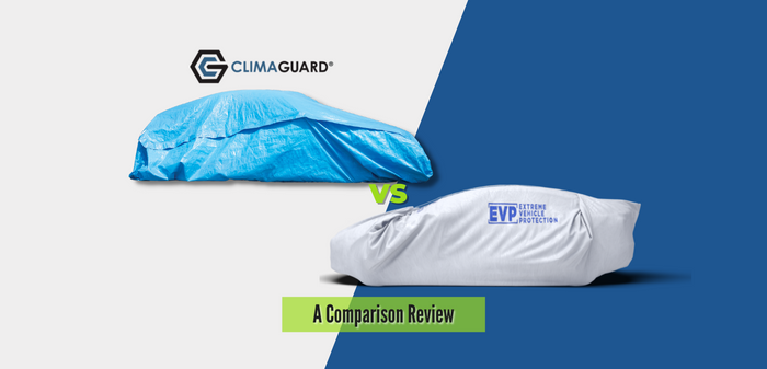 ClimaGuard TPE vs EVP 360 Flood Bag: A Comparison Guide to Choosing a Complete Car Cover