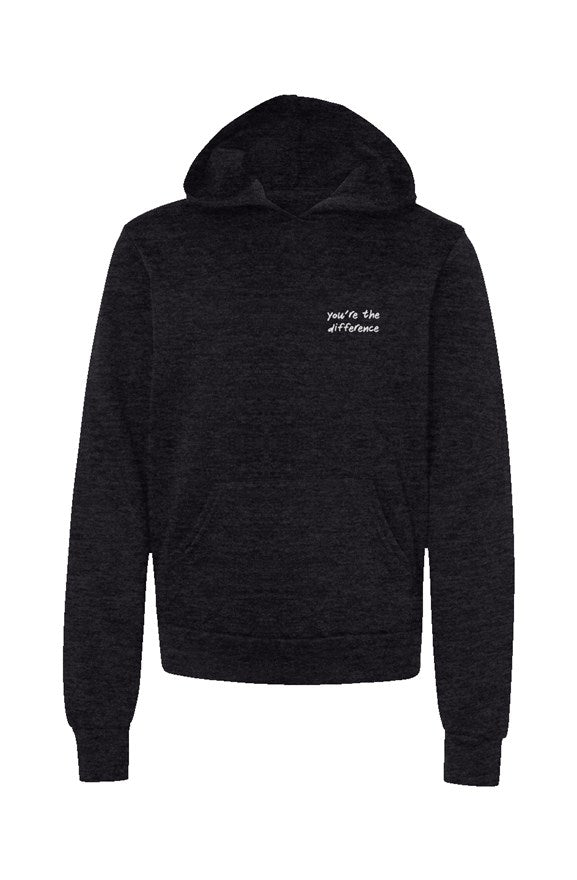Youth Pullover Hoodie_you're the difference